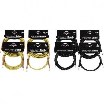 Шнур Jack-Jack FENDER CUSTOM SHOP 18.6 INSTRUMENT CABLE TWEED 38038