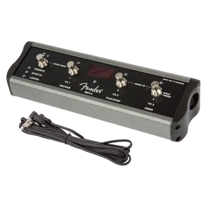 Контроллер и педаль FENDER FOOTSWITCH FOUR BUTTON MGT-4 1/4 CONNECTOR MUSTANG GT 38044