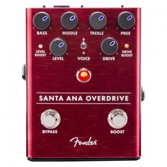 Педали эффектов Fuzz, Overdrive FENDER SANTA ANA OVERDRIVE PEDAL 38048