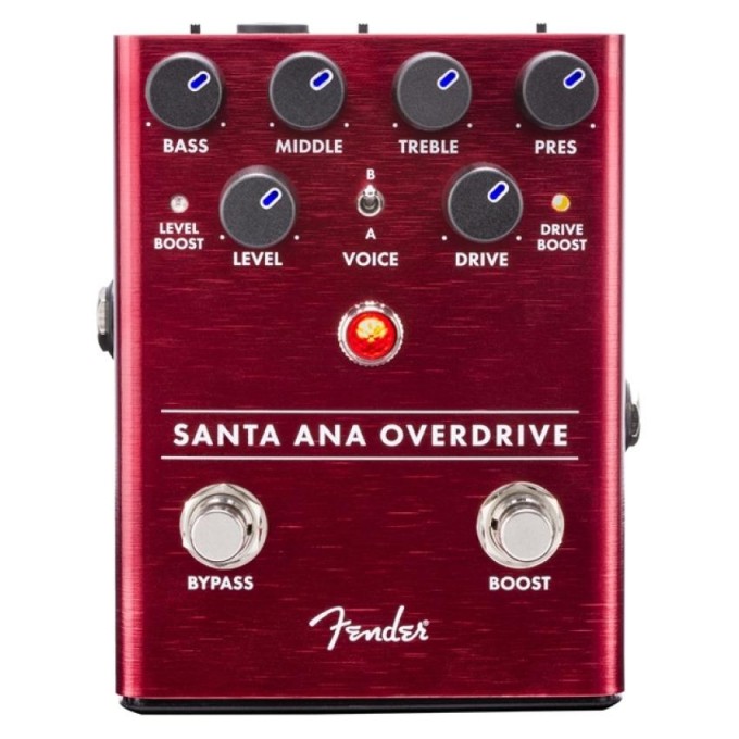 Педали эффектов Fuzz, Overdrive FENDER SANTA ANA OVERDRIVE PEDAL 38048