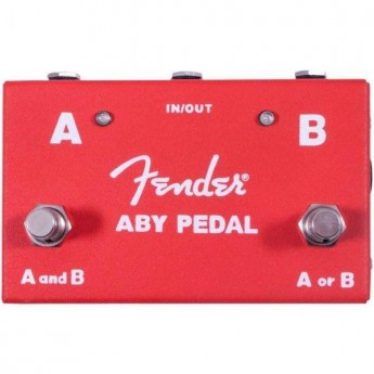 Контроллер и педаль FENDER 2-SWITCH ABY PEDAL, RED 38137