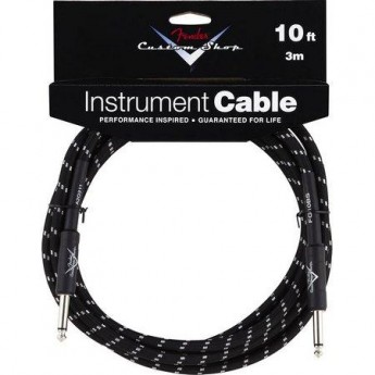 Шнур Jack-Jack FENDER CUSTOM SHOP 5 INSTRUMENT CABLE BLACK TWEED 38141