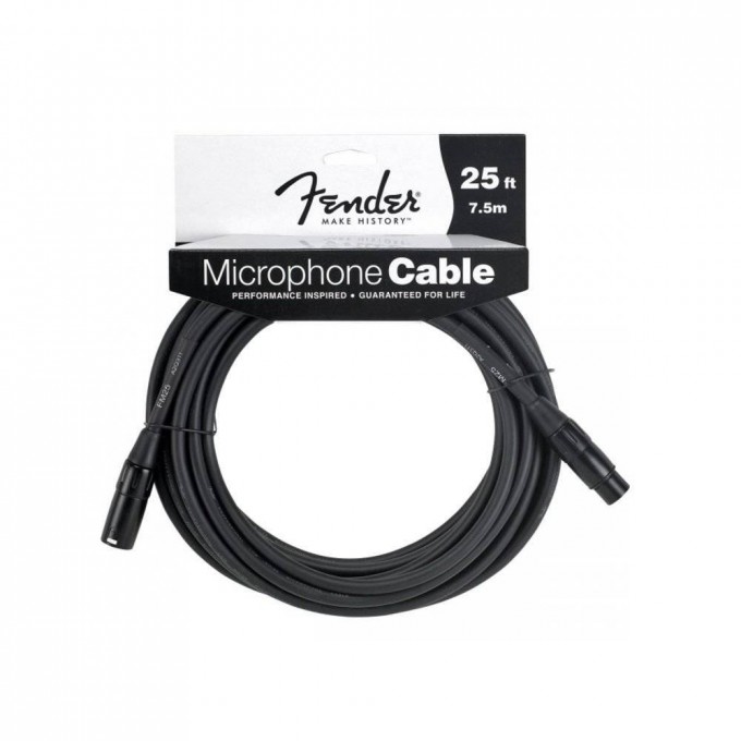Шнур XLR-XLR FENDER 25 MICROPHONE CABLE 38168