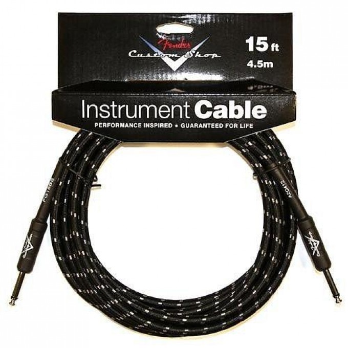 Шнур Jack-Jack FENDER CUSTOM SHOP CABLE 15 BLACK 38172
