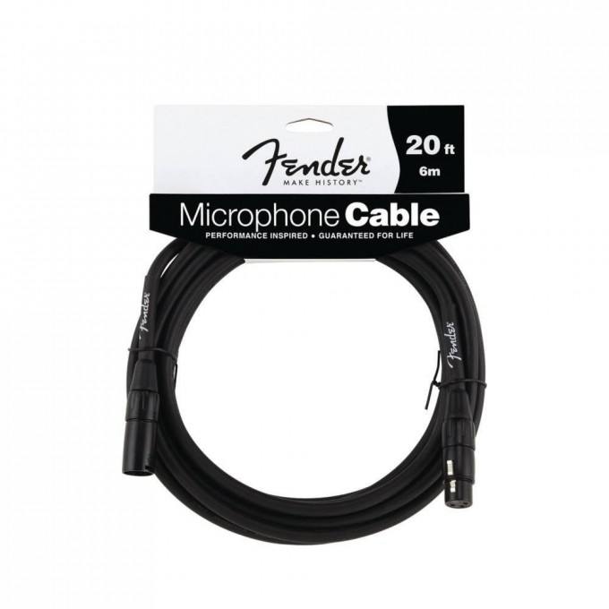 Шнур XLR-XLR FENDER 20 MICROPHONE CABLE 38191