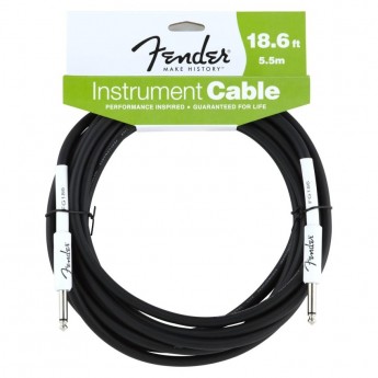 Шнур Jack-Jack FENDER 18.6 INSTRUMENT CABLE BLACK 38203