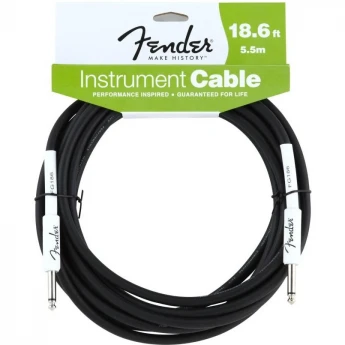 Шнур Jack-Jack FENDER 18.6 INSTRUMENT CABLE BLACK 38203