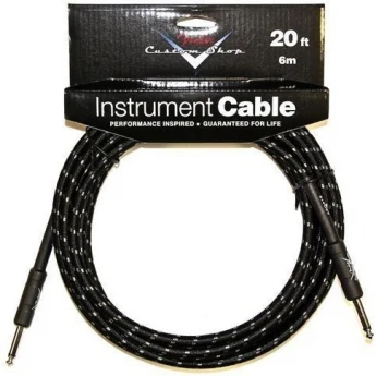 Шнур Jack-Jack FENDER CUSTOM SHOP CABLE 20 BLACK 38240