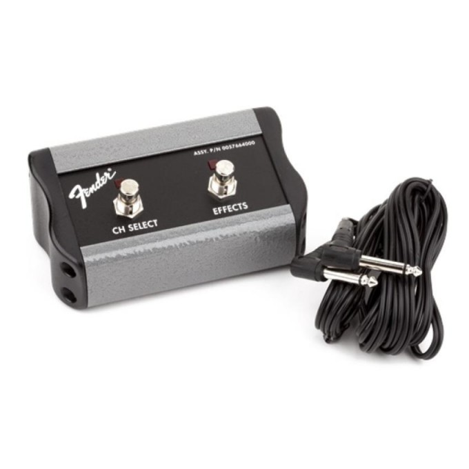 Контроллер и педаль FENDER 2-BUTTON FOOTSWITCH CHANNEL/FX 1/4 CONNECTOR 38245