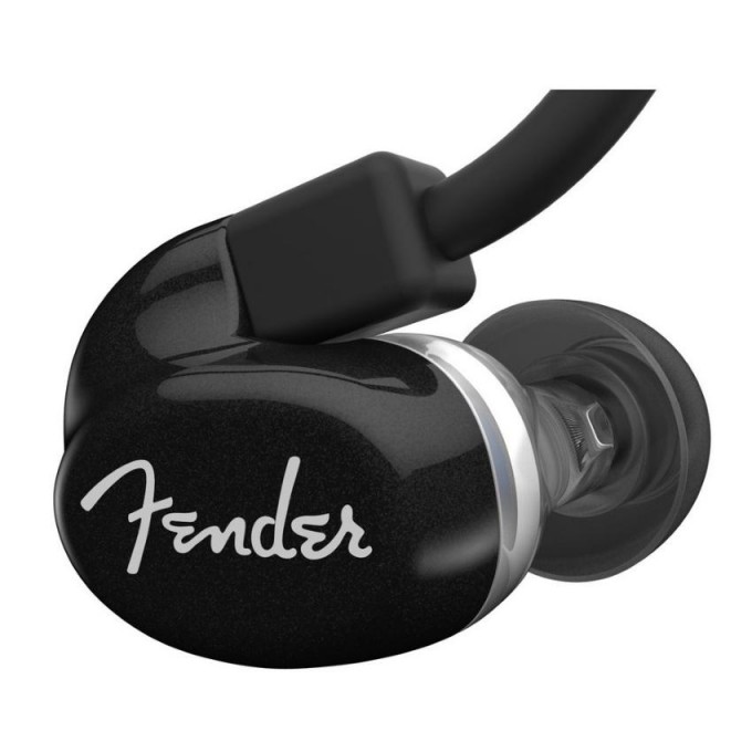 Наушники портативные FENDER CXA1 IE - MIC/3-BUTTON - BLACK 38266